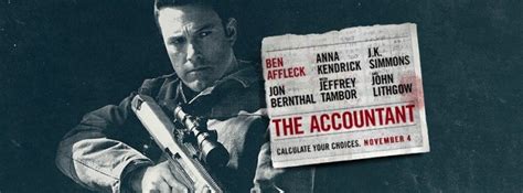 The Accountant starring Ben Affleck - 39 for Life