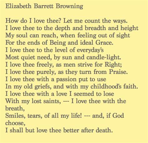 Pin by Jo Ann Kennedy-Ide on Poems' | Elizabeth barrett browning, Poems, Words worth