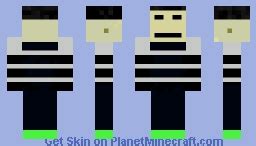 Prisoner Minecraft Skin