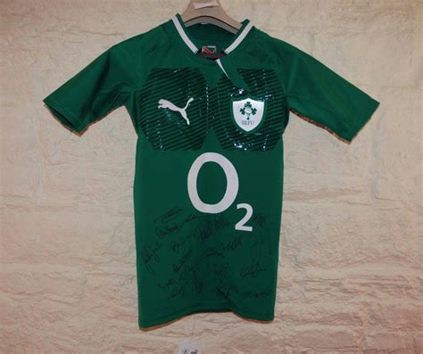 Ireland's Town Of Books Festival: Signed Irish Rugby jersey to be won ...