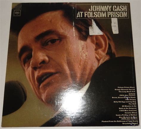 popsike.com - JOHNNY CASH At Folsom Prison lp Vinyl Album Columbia CS ...