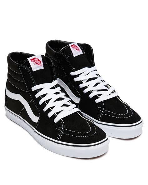 Vans Mens Sk8 Hi Shoe - Black | SurfStitch