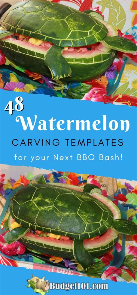 BBQ Bash Edible Centerpieces | Edible centerpieces, Watermelon carving, Luau birthday cakes