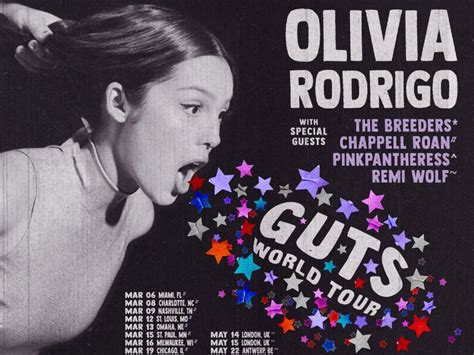 Olivia Rodrigo unveils Guts world tour with March 2024 stop in Toronto ...