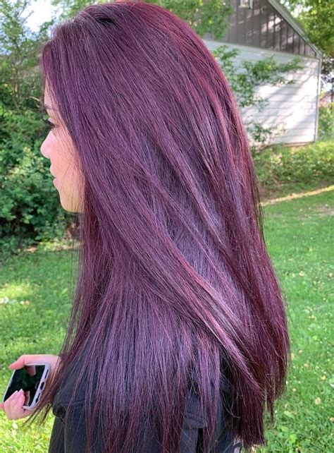 23 Flattering Black Cherry Hair Color Trends For 2024 – Hairstyle Camp