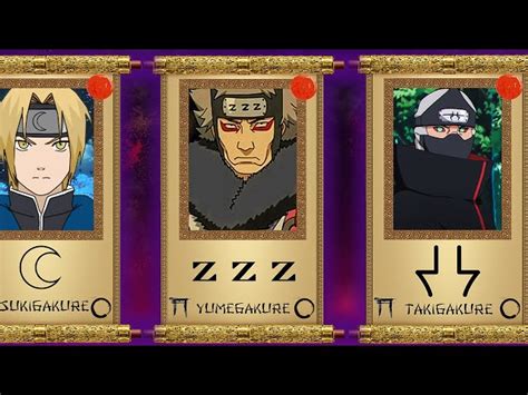 Naruto Village Symbols