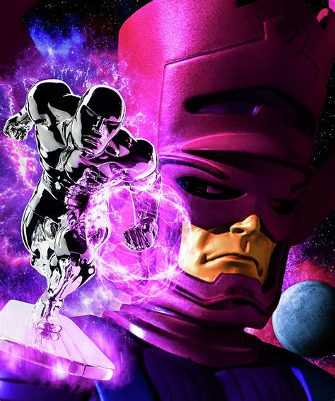 Silver Surfer - The Herald of Galactus Digital Art by Blindzider ...