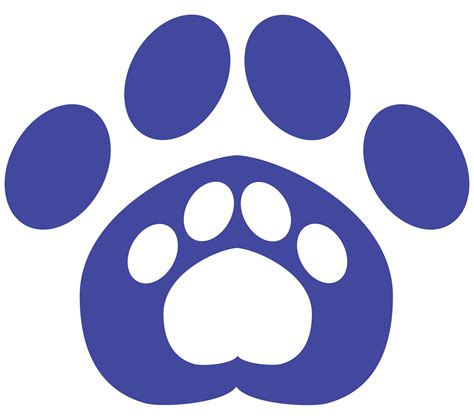 Blue Paw Logo - ClipArt Best