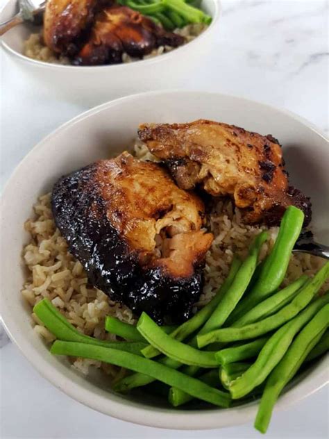 Slow cooker chicken adobo - Hint of Healthy