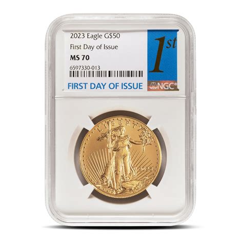 2023 American Eagle 1 oz Gold Coin NGC MS70 FDOI - Provident Metals™