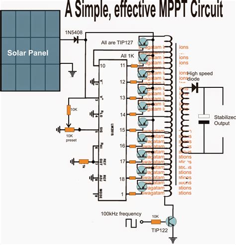 Solar Charge Controller Wiring Diagram