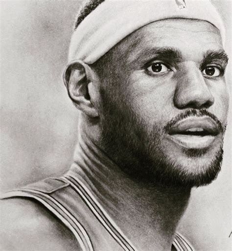 Lebron James sketch - Maram Assi - Drawings & Illustration, People ...