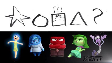 Inside Out Characters Design