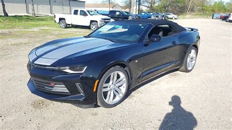 2017 Camaro 1LT Convertible 2.0L Turbo - YouTube