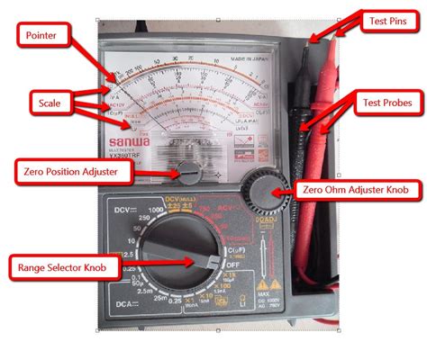 How To Use Analog Multimeter