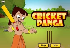 Chota Bheem Cricket Panga Game, Cricket Games - Play Online Free