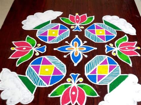 Pongal Kolam 2023 Easy Rangoli Designs Images Pictures | Pongal Kolam ...