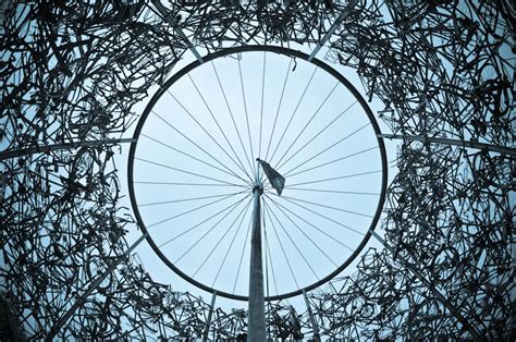 wheel life: cycle sculpture