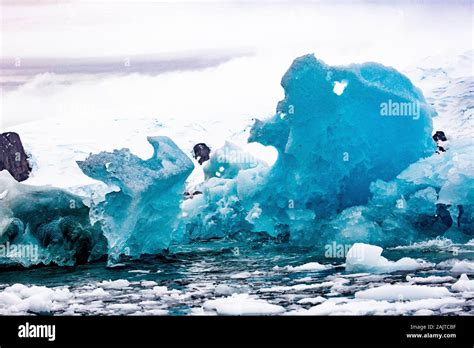 Antarctica melting glacier Stock Photo - Alamy