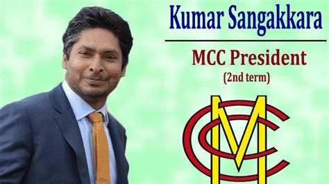 Kumar Sangakkara set to serve second term as MCC President