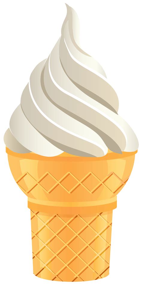 Ice cream cone Flavor Cup - Vanilla Ice Cream Cone PNG Transparent Clip Art Image png download ...