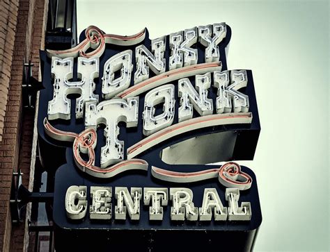 Honky Tonk Central - Nashville Photograph by Mountain Dreams