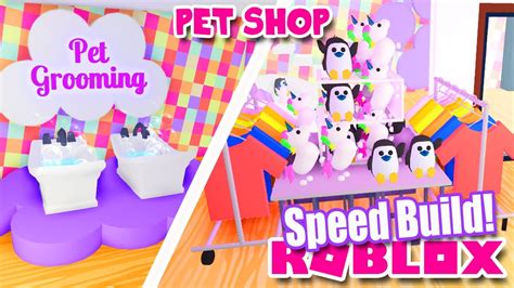 🐾PET ACCESSORY & CLOTHING STORE🐾 SPEED BUILD in ADOPT ME ROBLOX Update - YouTube