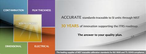 VLSI Standards, Inc. - Traceable Calibration Standards and Calibration ...