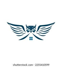 Owl House Logo Design Ilustration Stock Vector (Royalty Free) 2255410599 | Shutterstock