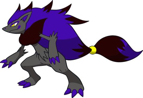 Shiny Zoroark : DW Art by Muums on DeviantArt