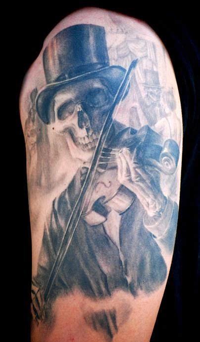 Tattoo Blog » Skeleton and Skull Tattoo Pictures