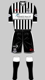 Elgin City - Historical Football Kits