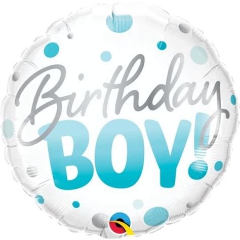 Birthday Boy Balloon - Queenparty