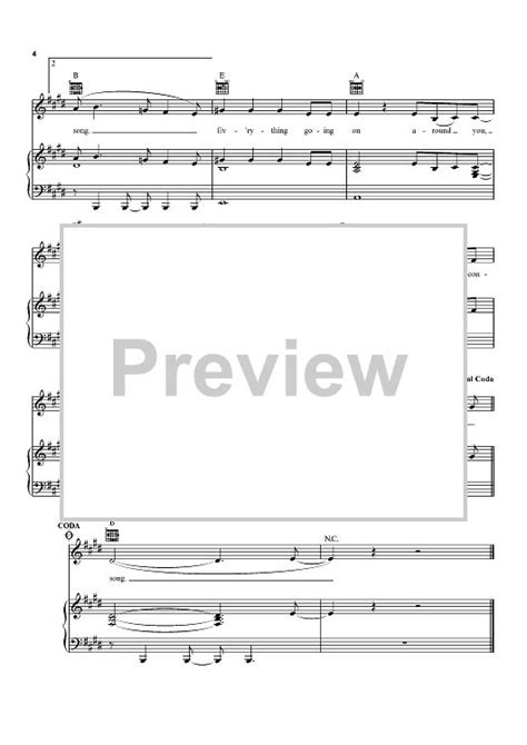 City Song | Printable sheet music, Digital sheet music, Sheet music