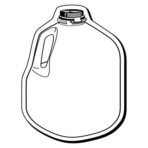 Free Jug Clipart Black And White, Download Free Jug Clipart Black And White png images, Free ...