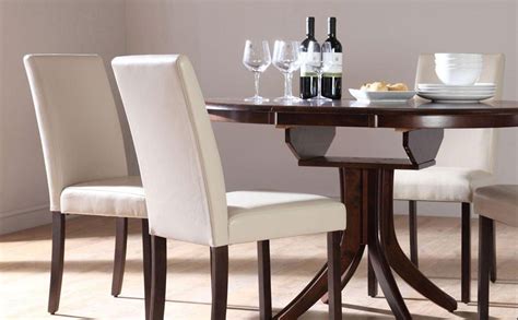 Best 20+ of White Leather Dining Room Chairs