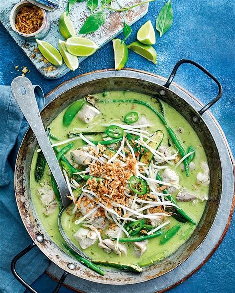 Thai green chicken curry recipe | delicious. magazine