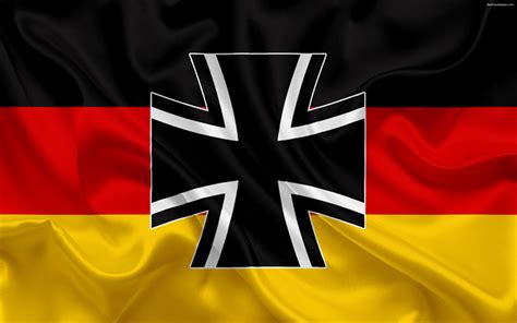 Download wallpapers flag of the Bundeswehr, Germany, German armed ...