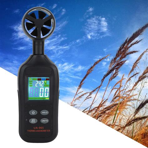 LYUMO UA965 Digital Anemometer Handheld Wind Speed Meter Measuring Air ...