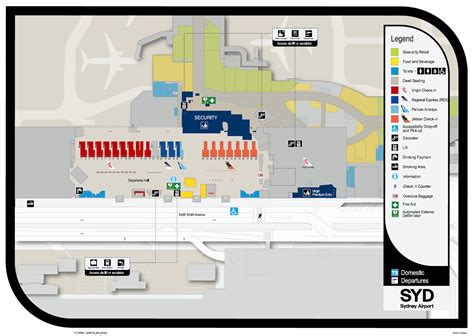 Sydney Airport Map