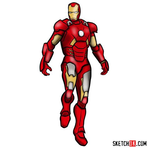 Iron Man Cartoon Drawing at PaintingValley.com | Explore collection of ...