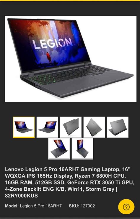 Lenovo legion 5 vs 5 pro? : r/GamingLaptops