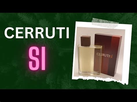 Cerruti SI fragrance review - YouTube