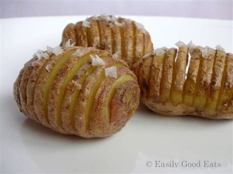 Easily Good Eats: Hasselback Potatoes (Hasselbackspotatis) Recipe