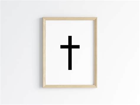 Christian Cross Wall Art Christian Christian Home Decor Christian Art ...