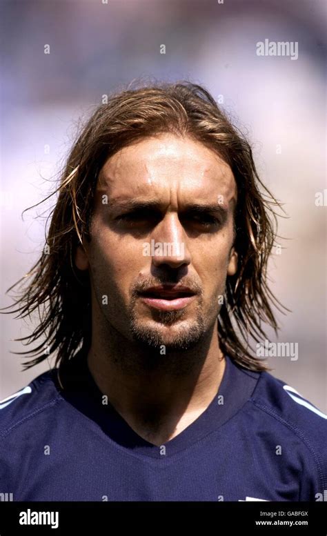 Soccer - FIFA World Cup 2002 - Group F - Argentina v Nigeria. Gabriel ...