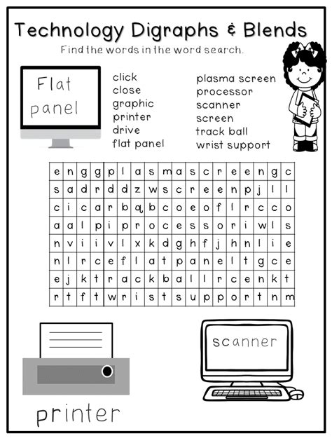 Digital Literacy Vocabulary Printables #digitalliteracy # ...