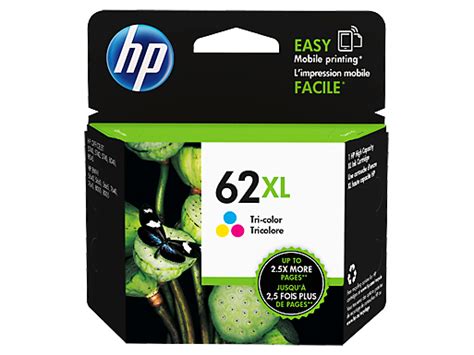 HP 62XL High Yield Tri-color Original Ink Cartridge | HP® Official Store