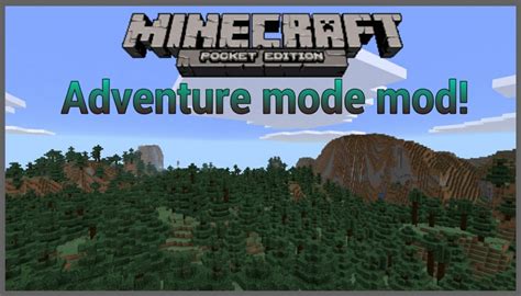 Adventure mode for Minecraft PE - YouTube