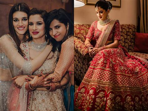 Kriti Sanon's bestie got married and you can't miss her wedding lehenga